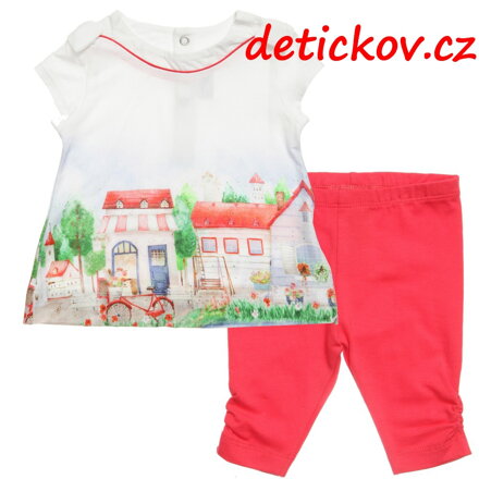 Mayoral baby komplet tričko + melounové legínky ,, Riviera,, 
