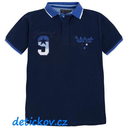 Mayoral boy polo ,,Tropical,, tmavě modré