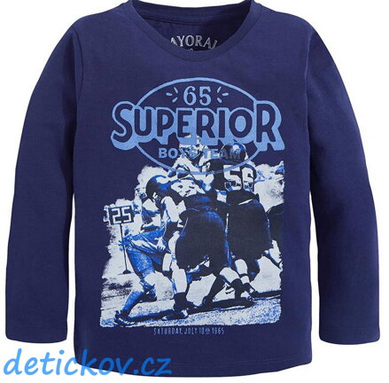 Mayoral mini boy triko ,,Superior,, modré