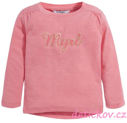 Mayoral mini girl  tričko s dlouhým rukávem ,,Myrl,, ruměnkové 