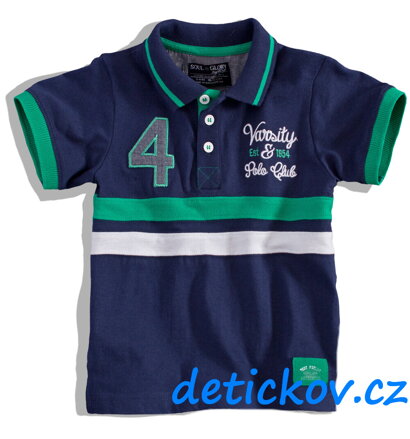 Minoti polo ,, Varsity 4 ,, modré