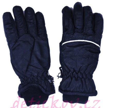 černé prstové rukavice nickel sportswear