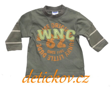 triko kojenecké dlouhý rukáv WNC khaki