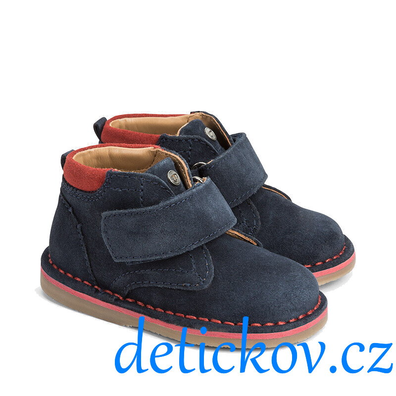 Mayoral baby chlapecké kotníčkové kožené boty modré Mayoral baby chlapecké kotníčkové kožené boty modré