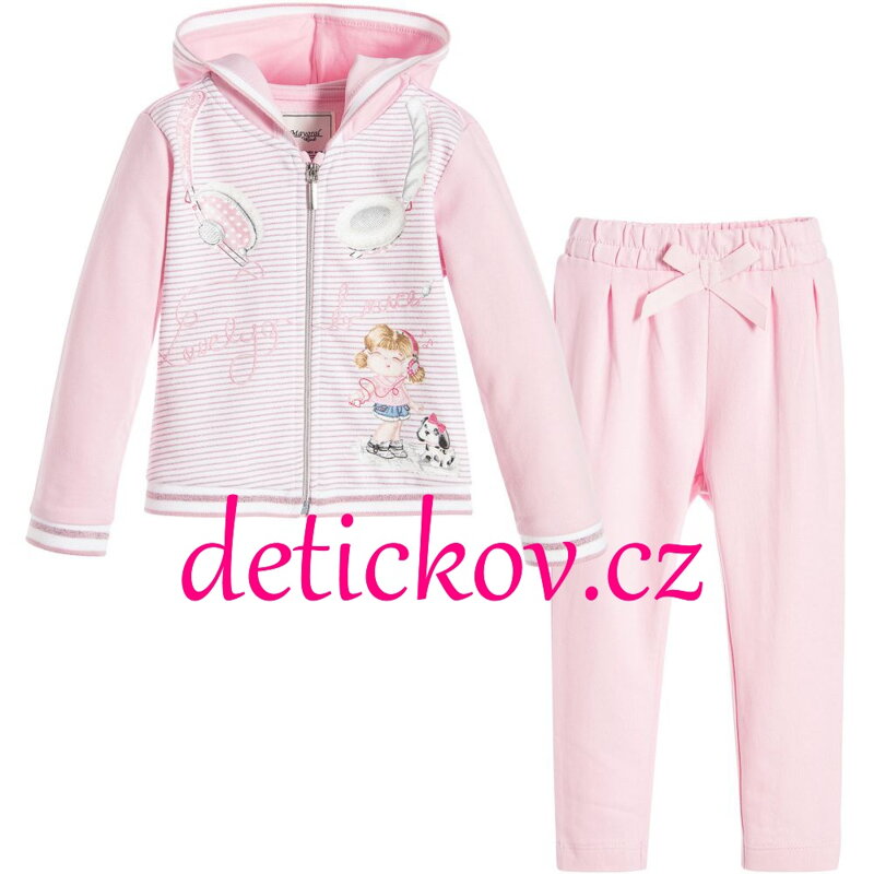 Mayoral baby girl růžová soupravička ,, Sluchátka,, Mayoral baby girl růžová soupravička ,, Sluchátka,,