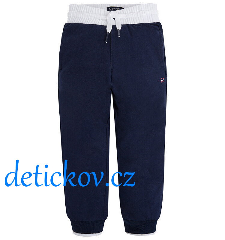 Mayoral mini boy sportovní pohodlné kalhoty tmavě modré Mayoral mini boy sportovní pohodlné kalhoty tmavě modré