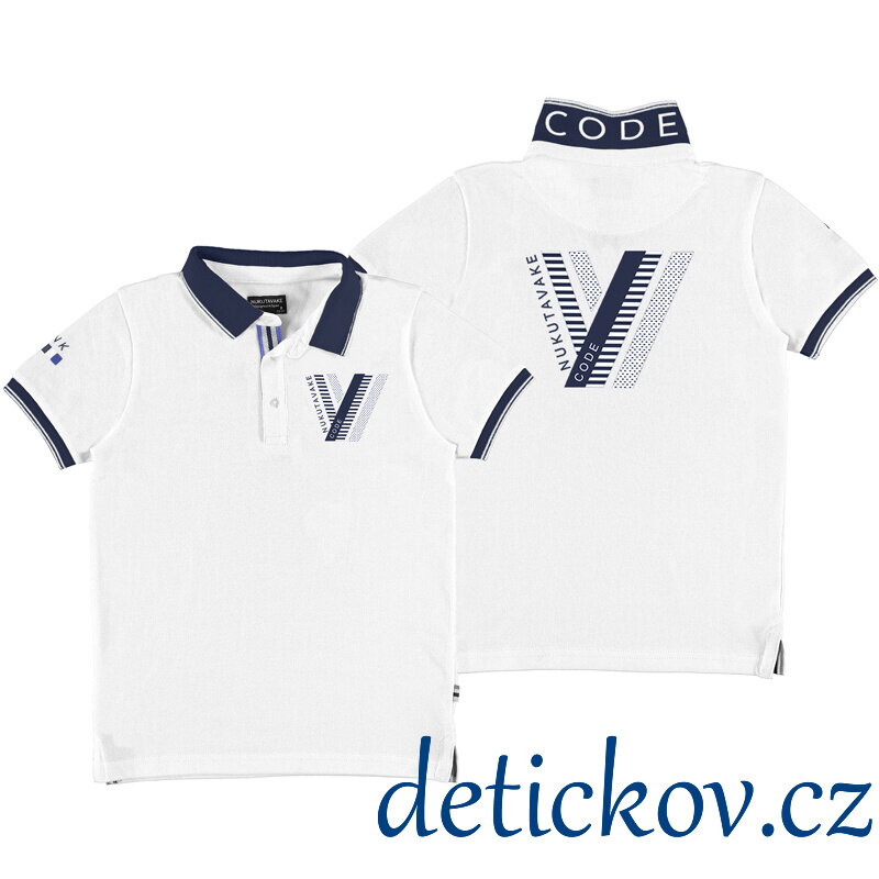 Mayoral boy polo ,, Code,, bílé Mayoral boy polo ,, Code,, bílé