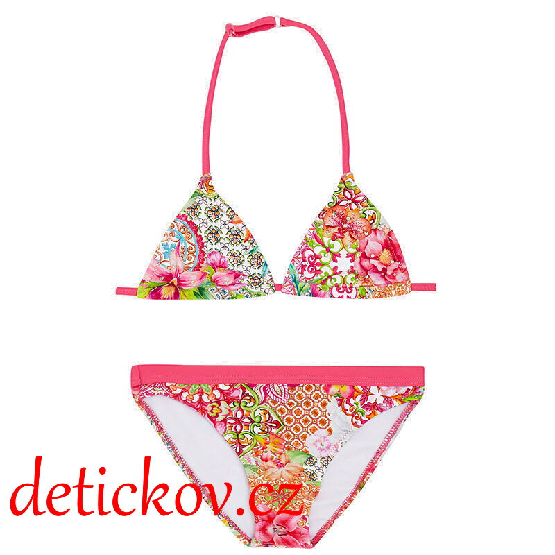 Mayoral girl dívčí plavky bikiny ,, Květiny,, se štrasy Mayoral girl dívčí plavky bikiny ,, Květiny,, se štrasy
