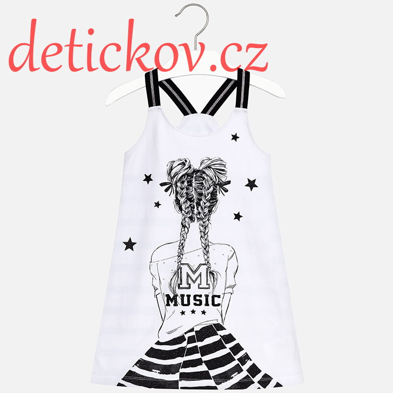 Mayoral girl - pohodlné plážové šaty ,,Music,, Mayoral girl - pohodlné plážové šaty ,,Music,,