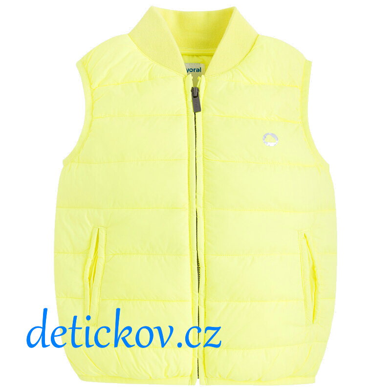 Mayoral mini boy lehoučká vesta neonově zeleno-žlutá Mayoral mini boy lehoučká vesta neonově zeleno-žlutá