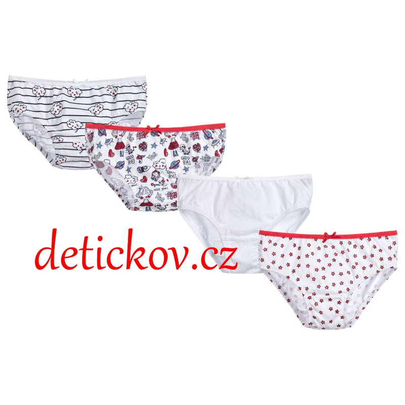 Mayoral mini girl set 4 ks kalhotky ,, Good bye,, Mayoral mini girl set 4 ks kalhotky ,, Good bye,,