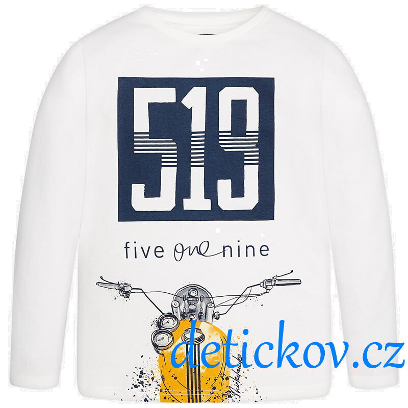 Mayoral boy triko dlouhý rukáv ,,519 ,, natural Mayoral boy triko dlouhý rukáv ,,519 ,, natural