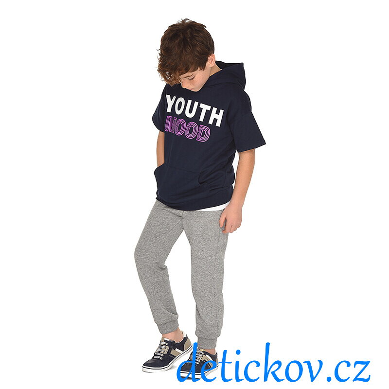 Mayoral boy tepláky do lemu šedé Mayoral boy tepláky do lemu šedé