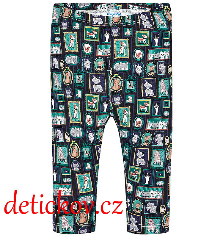 Mayoral baby girl pohodlné legíny ,,Zvířátka, b. 30 Mayoral baby girl pohodlné legíny ,,Zvířátka, b. 30