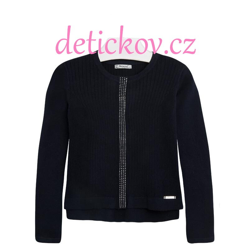 Mayoral girl lehoučký cardigan černý Mayoral girl lehoučký cardigan černý