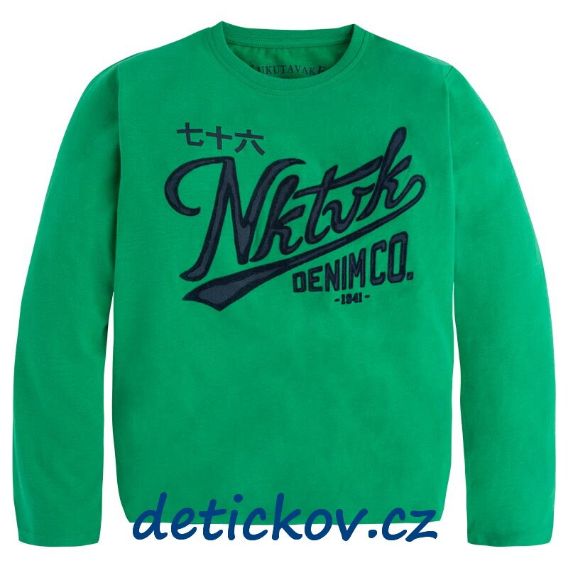 Mayoral boy triko dlouhý rukáv BASIC zelené b.031 Mayoral boy triko dlouhý rukáv BASIC zelené b.031