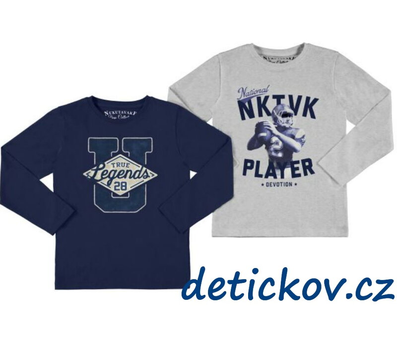 Mayoral boy set 2 ks tričko ,,PLAYER,, modro- šedý Mayoral boy set 2 ks tričko ,,PLAYER,, modro- šedý