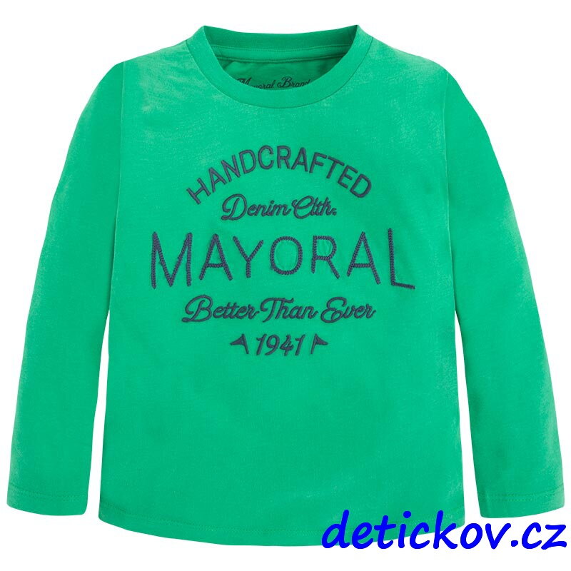 Mayoral mini boy tričko BASIC b. 031 koriandr Mayoral mini boy tričko BASIC b. 031 koriandr