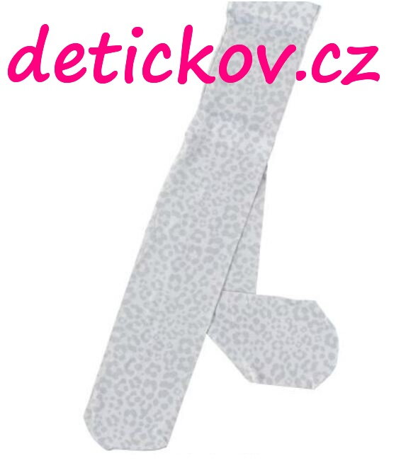 Mayoral mini girl bílé slabé punčocháčky šedo-stříbrné se vzorečkem Mayoral mini girl bílé slabé punčocháčky šedo-stříbrné se vzorečkem