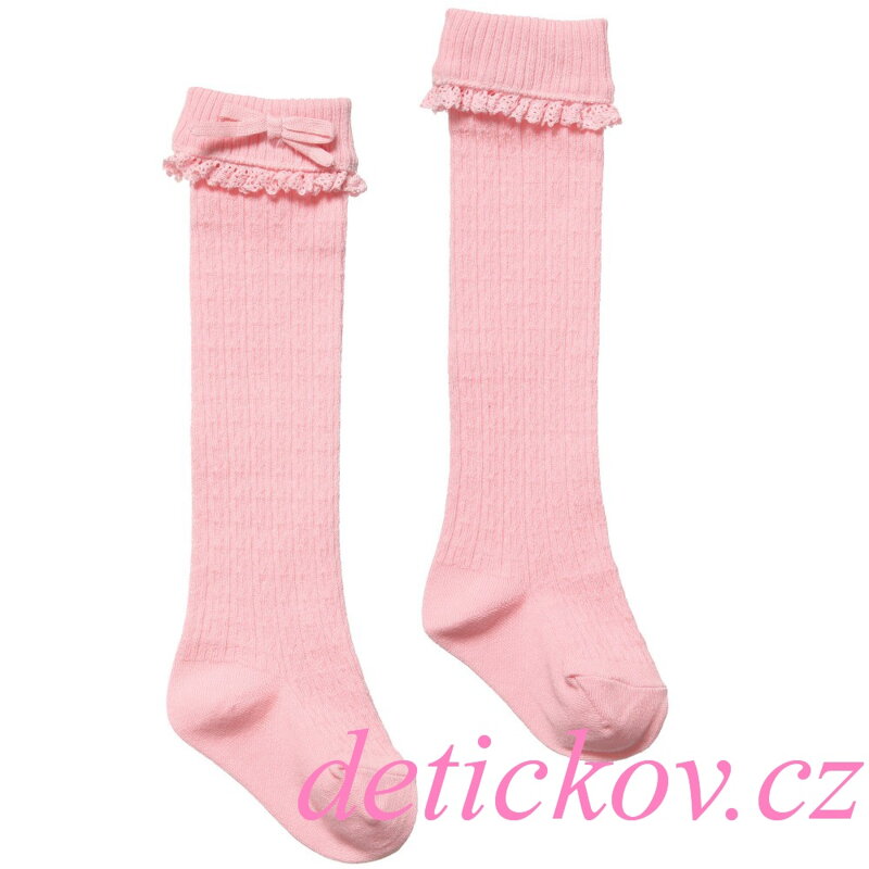 Mayoral mini girl podkolenky se vzorem růžové Mayoral mini girl podkolenky se vzorem růžové
