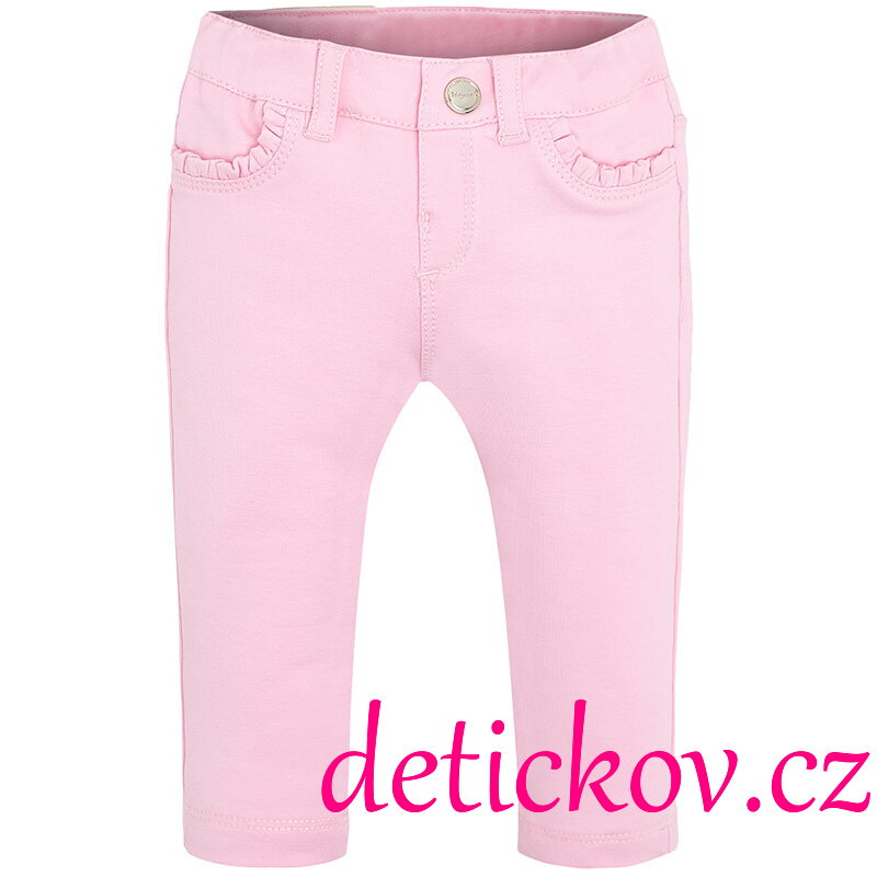 Mayoral baby girl jeggíny světle růžové b.012