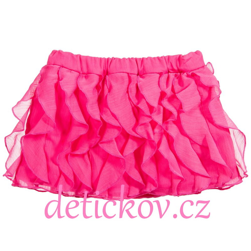 Mayoral mini girl růžová volánková sukýnka Mayoral mini girl růžová volánková sukýnka