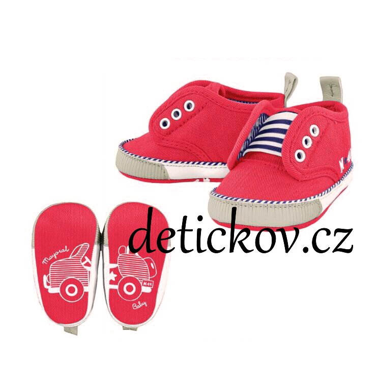 Mayoral baby capáčky,, kecky ,, bez tkaniček ČERVENÉ Mayoral baby capáčky,, kecky ,, bez tkaniček ČERVENÉ