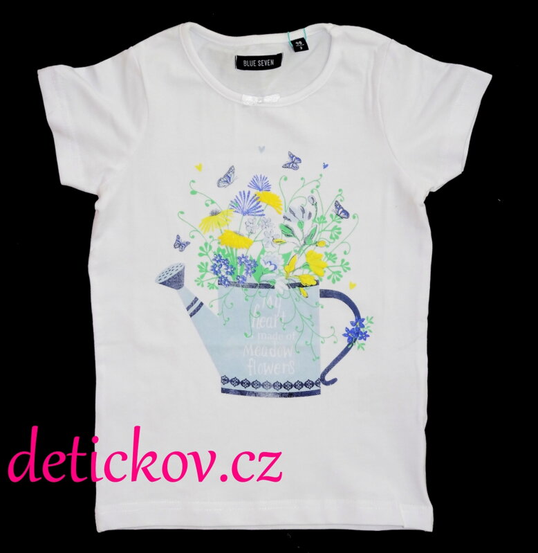 BS dívčí tričko ,,Kropáček ,, bílé BS dívčí tričko ,,Kropáček ,, bílé