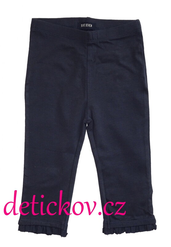 BS mini girl 3/4 legínky tmavě modré kanýrek BS mini girl 3/4 legínky tmavě modré kanýrek