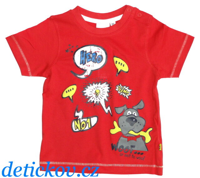baby tričko , B7, červené baby tričko , B7, červené