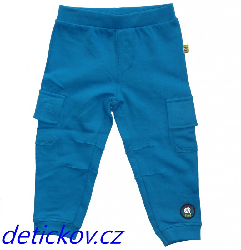 bavlněné baby tepláčky ,,B 7 ,, pro kluky modré bavlněné baby tepláčky ,,B 7 ,, pro kluky modré