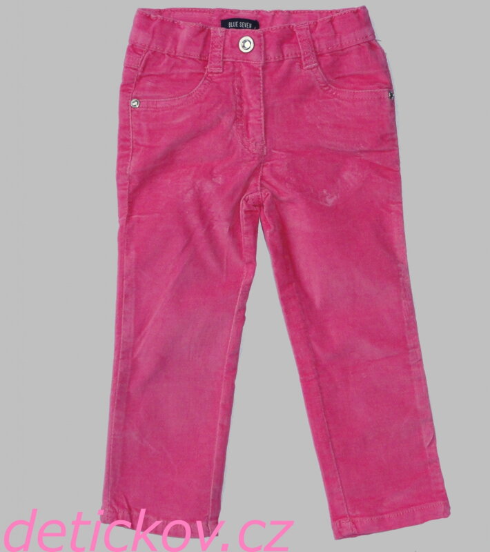 dětské dívčí kalhoty sameťáčky  růžové ,, Cupcake shop,,