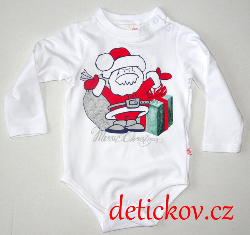 Vánoční body bílé SANTA Vánoční body bílé SANTA