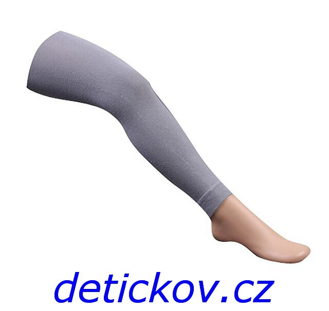 bavlněné punčochové legíny Coccodrillo šedý melír bavlněné punčochové legíny Coccodrillo šedý melír