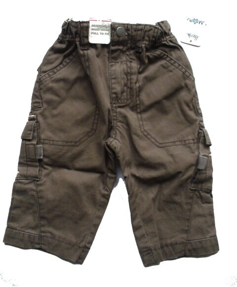 kojenecké kalhoty hnědo- khaki zimní kojenecké kalhoty hnědo- khaki zimní