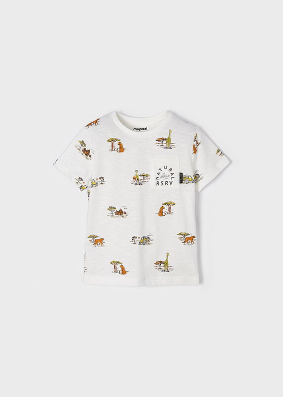 Mayoral mini boy tričko "Safari" b. 033 Mayoral mini boy tričko "Safari" b. 033