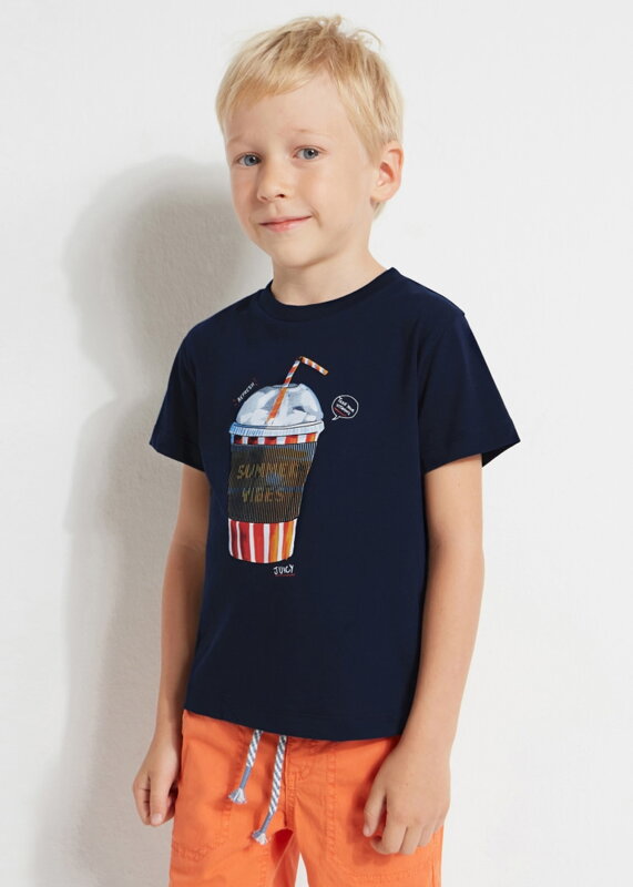 Mayoral mini boy tričko modré "Refresh" b. 040 Mayoral mini boy tričko modré "Refresh" b. 040