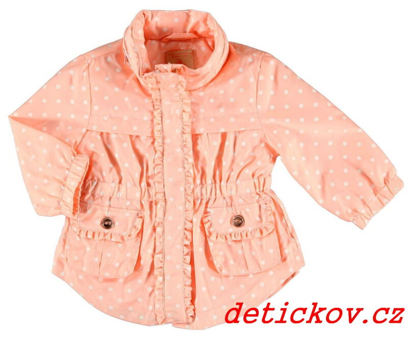 Mayoral baby lesklá parka s puntíky Mayoral baby lesklá parka s puntíky