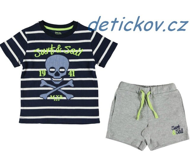 Myoral mini boy letní komplet ,,Surf - Sail,, Myoral mini boy letní komplet ,,Surf - Sail,,