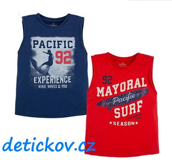 Mayoral mini boy set 2 ks bavlněné tílko Mayoral mini boy set 2 ks bavlněné tílko