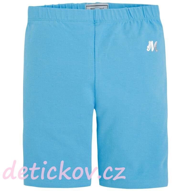 Mayoral tyrkysové short legínky s logem Mayoral tyrkysové short legínky s logem