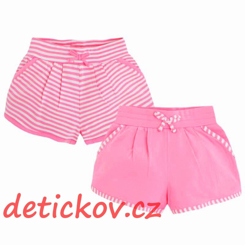 Mayoral mini girl set 2 ks bavlněné kraťásky růžové Mayoral mini girl set 2 ks bavlněné kraťásky růžové