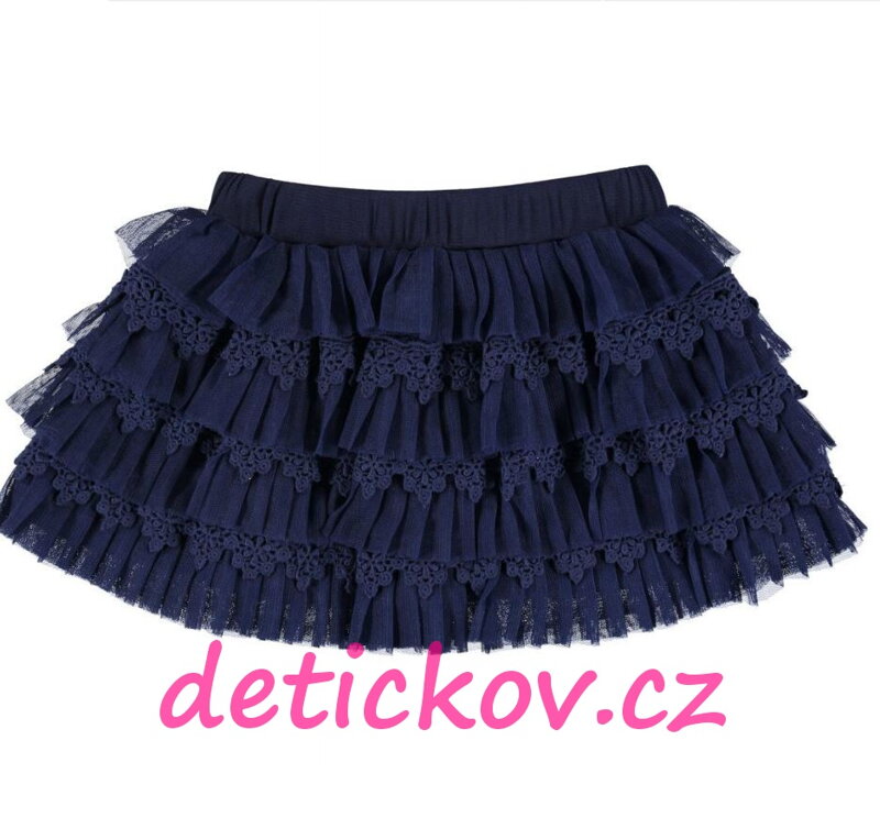 Mayoral mini girl tmavě modrá kanýrová sukýnka Mayoral mini girl tmavě modrá kanýrová sukýnka