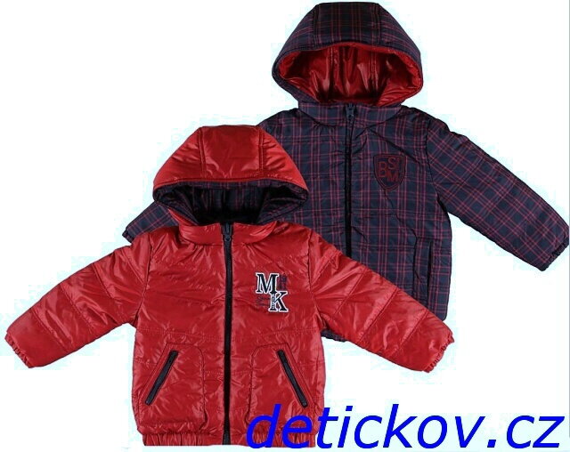 Mayoral mini oboustranná zimní bunda pro kluky Mayoral mini oboustranná zimní bunda pro kluky