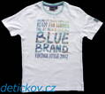 juniorské tričko BS ,,Blue Brand,, bílé