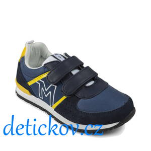 Mayoral  sportovní boty se suchými zipy žluto-modré