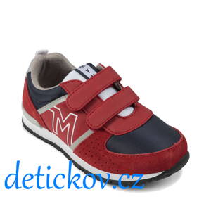 Mayoral sportovní boty se suchými zipy modro-červené