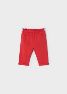 Mayoral baby girl kalhoty červené b. 087