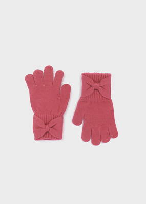 Mayoral mini girl zimní rukavice růžové b. 085