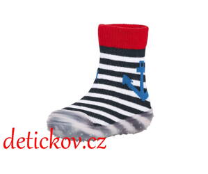 Sterntaler ponožky s termoplastickou podrážkou,, Kotva,,